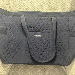 Vera Bradley Navy Quilted Bag